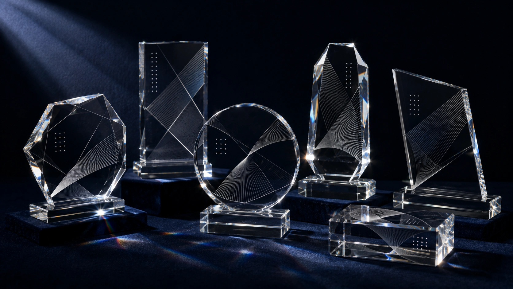 Pahare și trofee gravate laser cu inscripții elegante